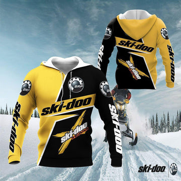 Ski-doo Shirt Fan Gift 453, Stylist Unisex 3d Hoodie Zip Hoodie