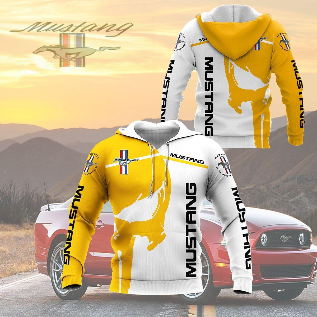 Punishes Ford Mustang Shelby Luxury Car 8k253 Fan Gift 3d Zip Hoodie Hoodie Ii0
