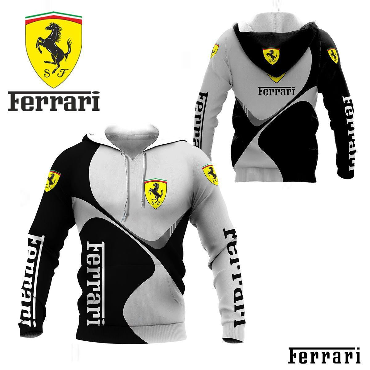 Scuderia Ferrari Luxyry Racing Car 7k969 Fan Gift 3d Zip Hoodie Hoodie Ii0