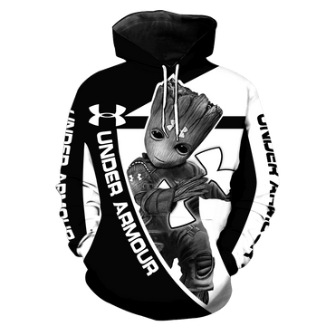 Under Armour With Groot Ver2 Aop Hoodie