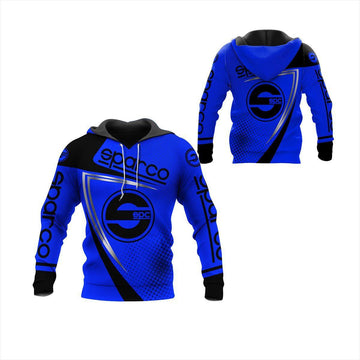 Sparco Shirt Fan Gift 117, Stylist Unisex 3d Hoodie Zip Hoodie
