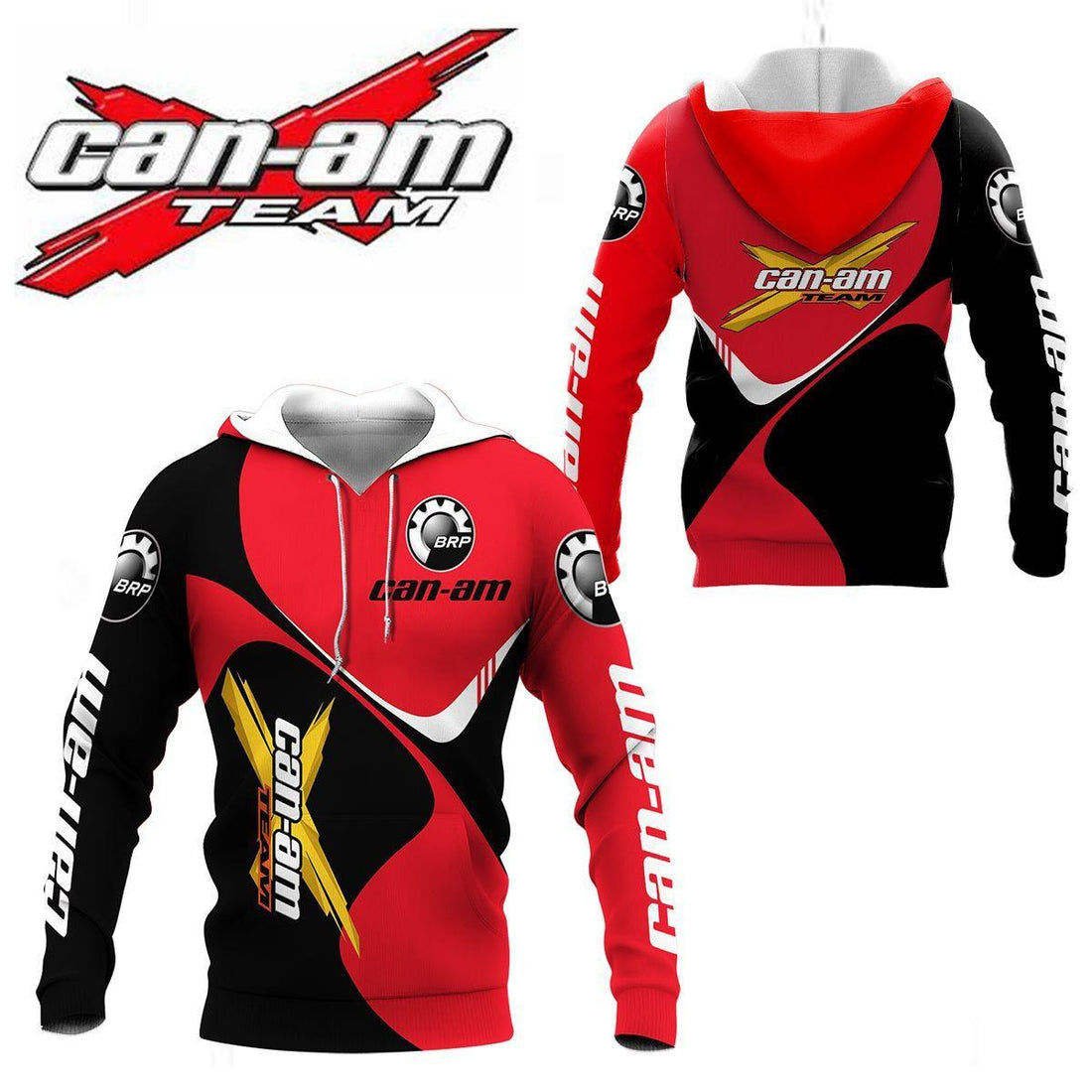 Can-am Shirt Fan Gift 302, Stylist Unisex 3d Hoodie Zip Hoodie