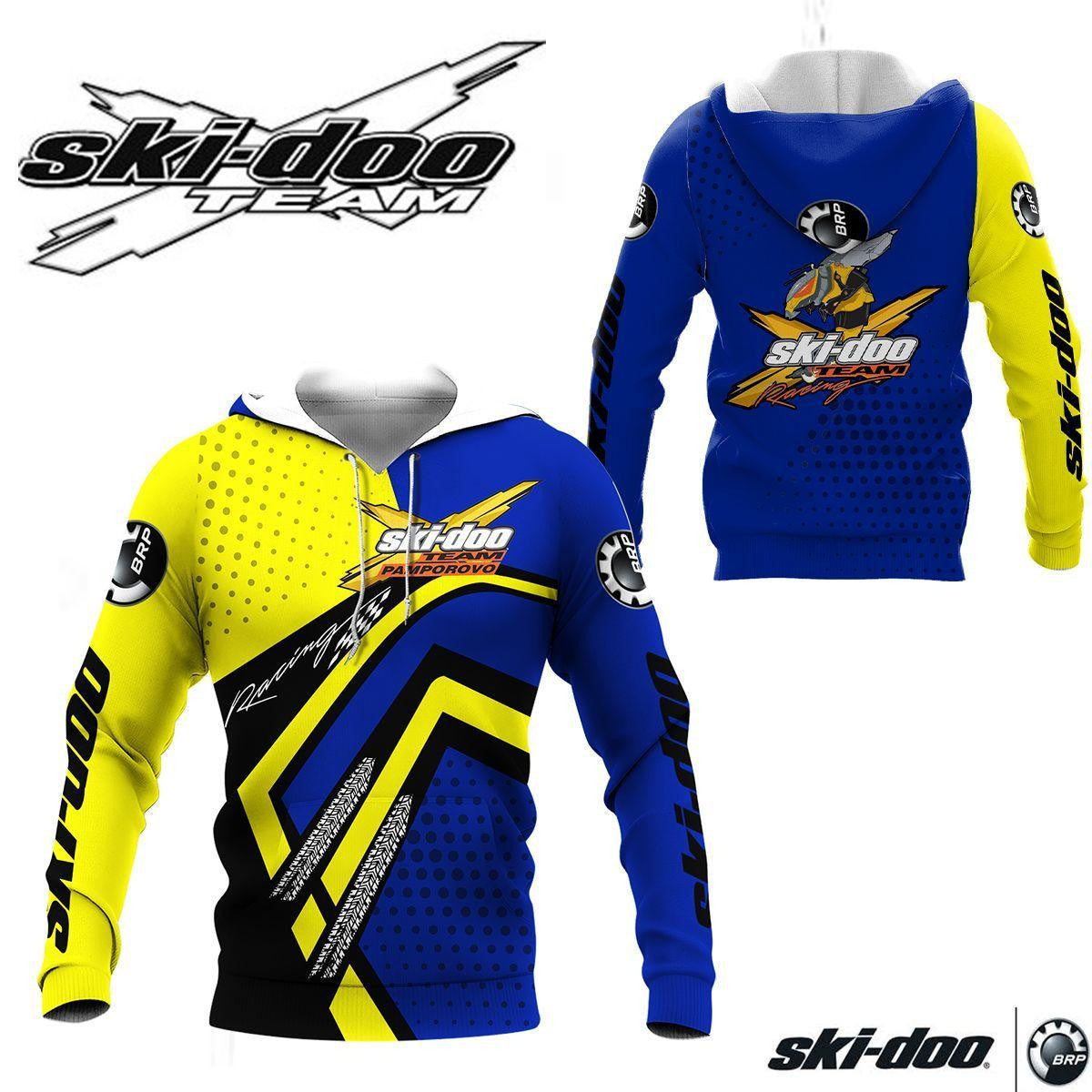 Ski-doo Racing Team 7k790 Fan Gift 3d Zip Hoodie Hoodie Ii0