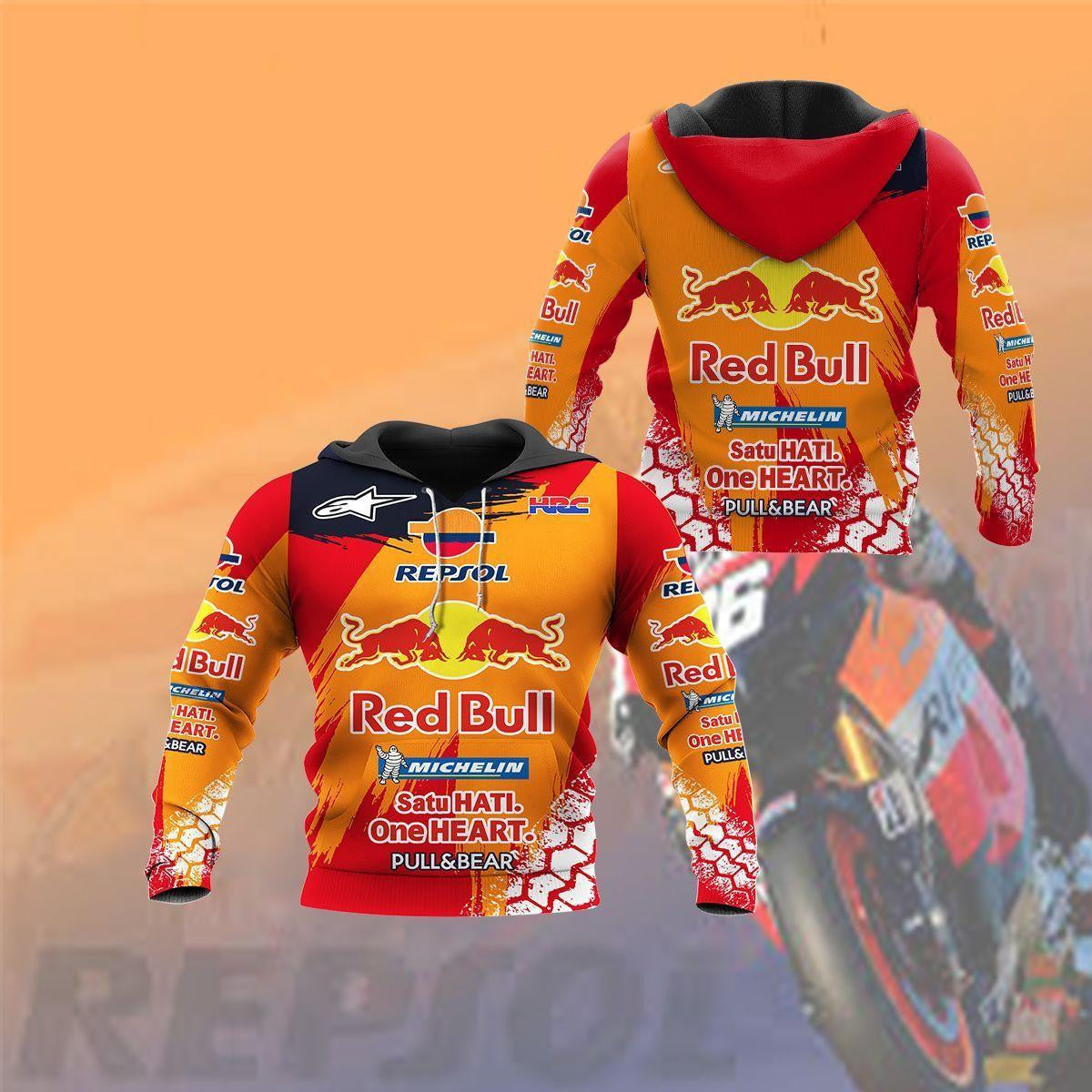 Repsol Honda Shirt Fan Gift 115, Stylist Unisex 3d Hoodie Zip Hoodie