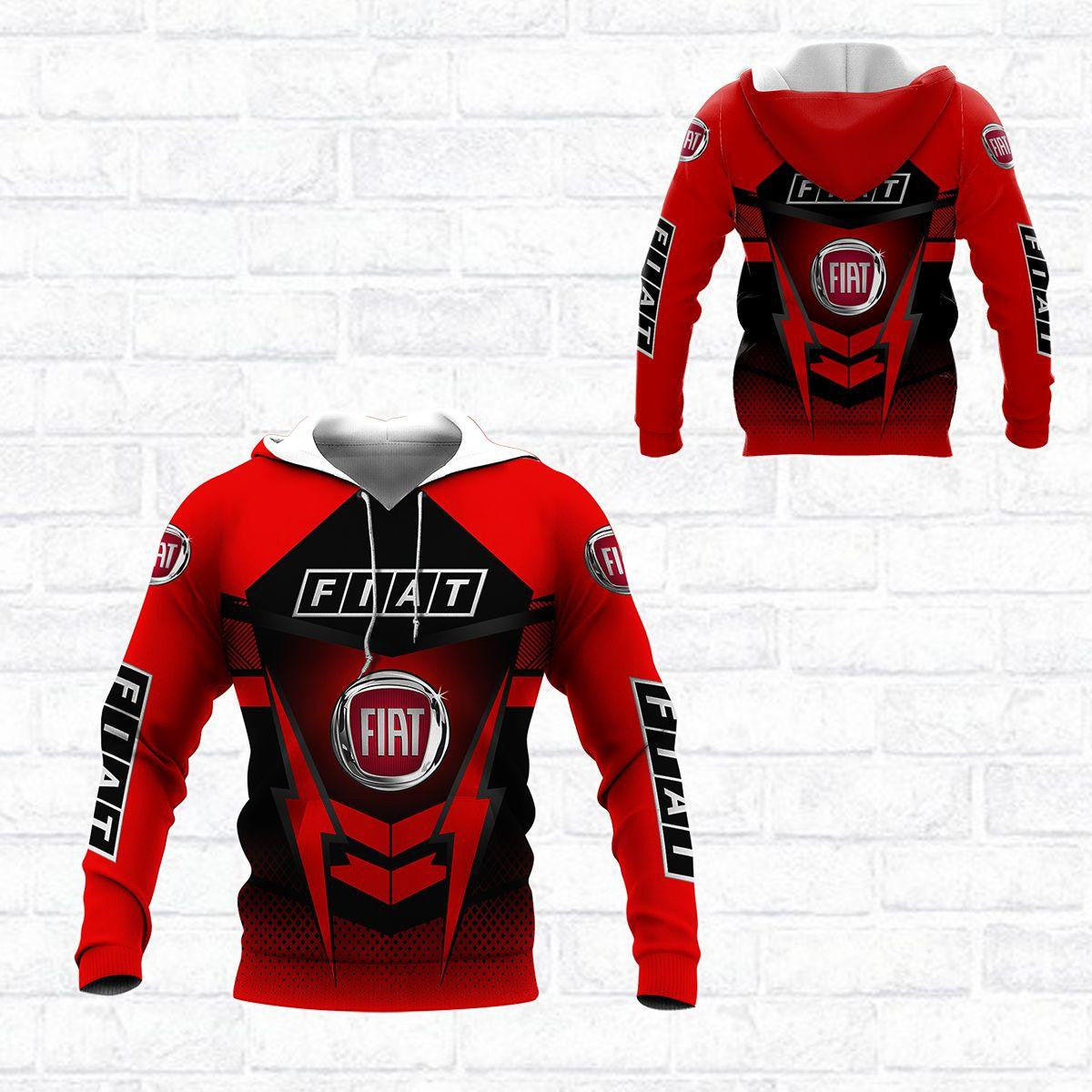Fiat Shirt Fan Gift 1027, Stylist Unisex 3d Hoodie Zip Hoodie
