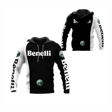 Benelli Shirt Fan Gift 108, Stylist Unisex 3d Hoodie Zip Hoodie
