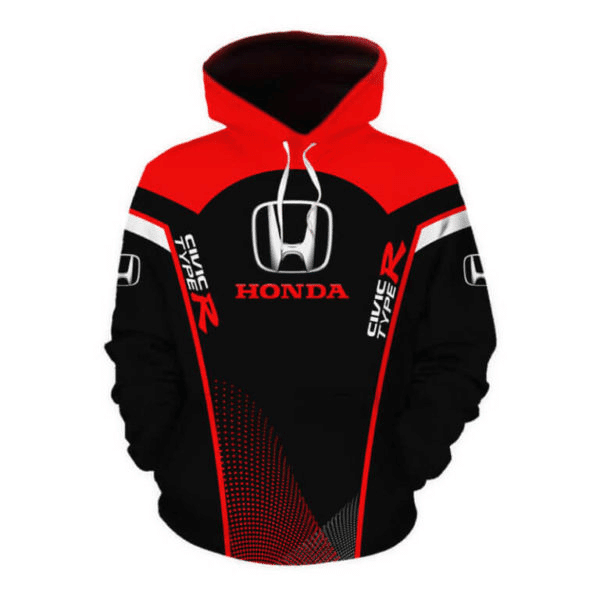 Honda Motor 4 Fan Gift, Honda Motor Aop Hoodie