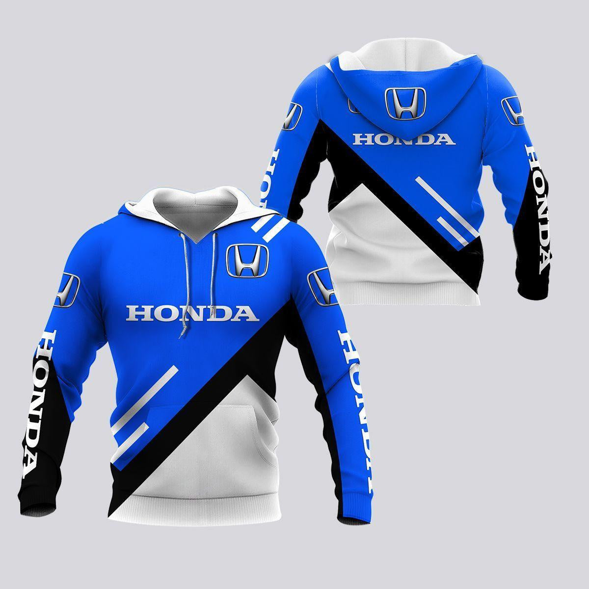 Honda Shirt Fan Gift 983, Stylist Unisex 3d Hoodie Zip Hoodie