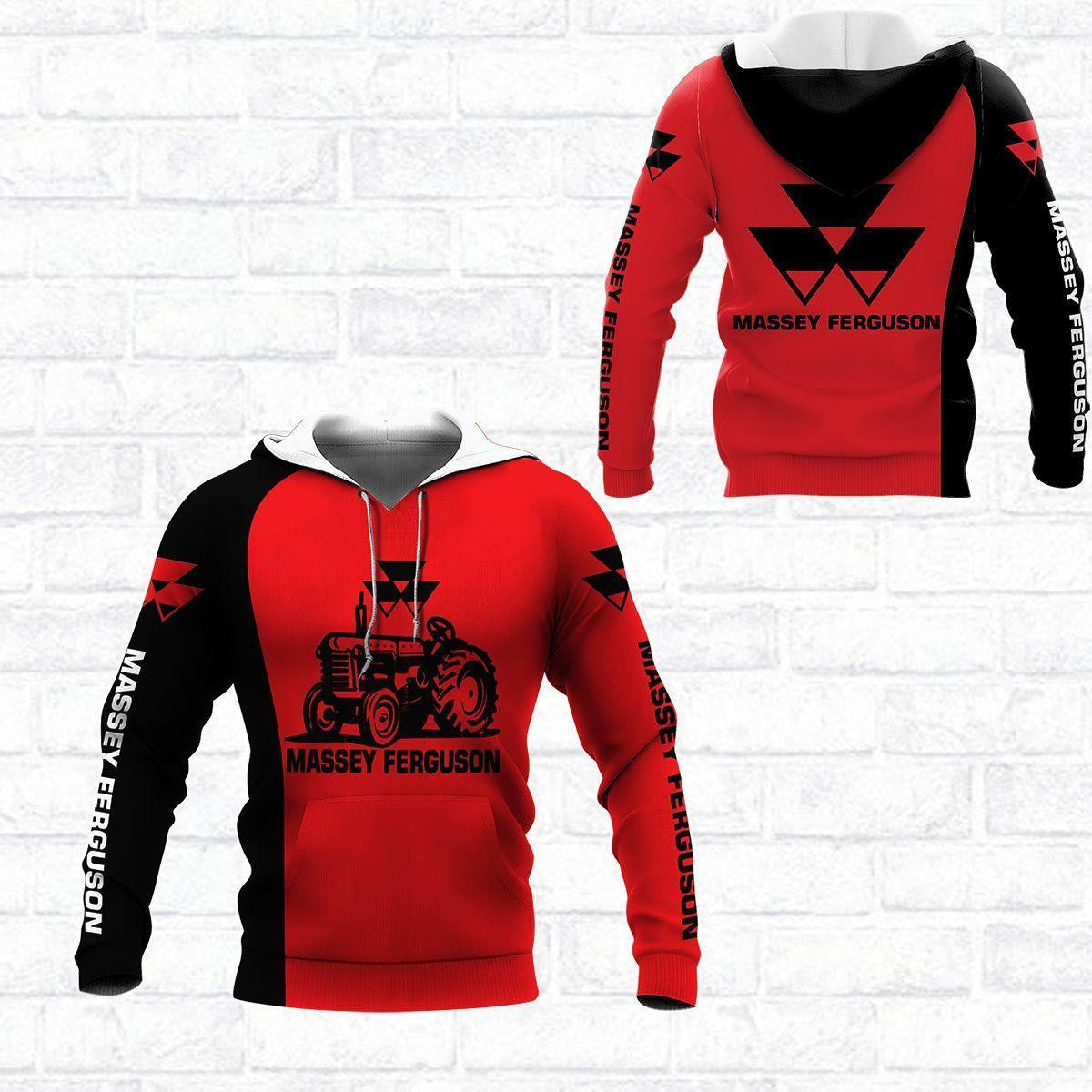 Massey Ferguson Shirt Fan Gift 1003, Stylist Unisex 3d Hoodie Zip Hoodie