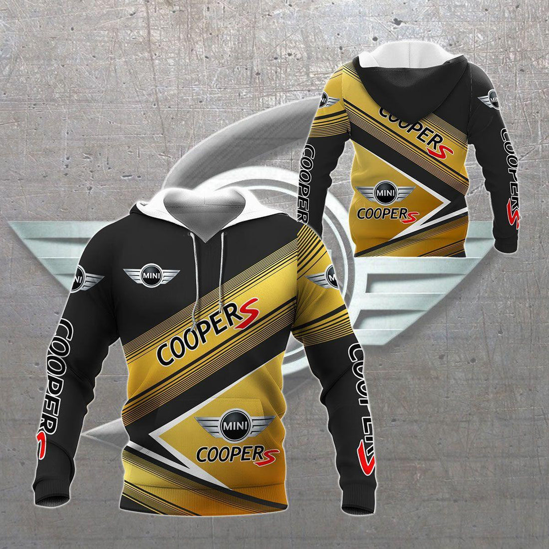 Mini Cooper Shirt Fan Gift 282, Stylist Unisex 3d Hoodie Zip Hoodie