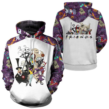 Jack Skellington Hoodie And Zip Hoodie 4, Gift For Fan 3d All Over Print Shirt Hoodie