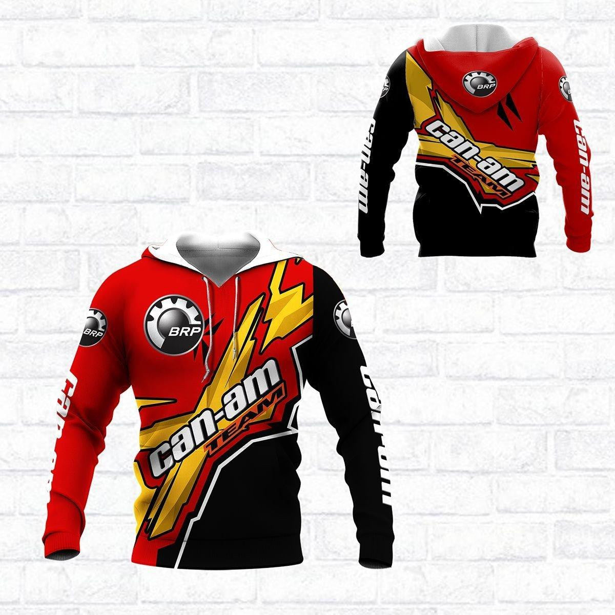 Can-am Brp Shirt Fan Gift 46, Stylist Unisex 3d Hoodie Zip Hoodie
