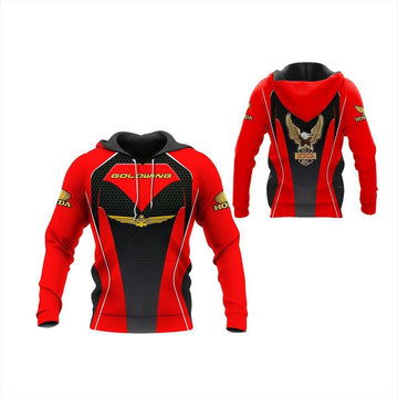 Honda Gold Wing Shirt Fan Gift 96, Stylist Unisex 3d Hoodie Zip Hoodie