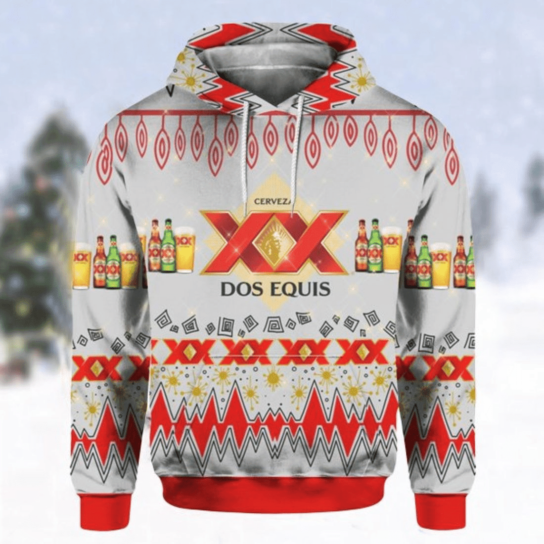 Dos Equis Beer Fan Gift, Dos Equis Beer Aop Hoodie