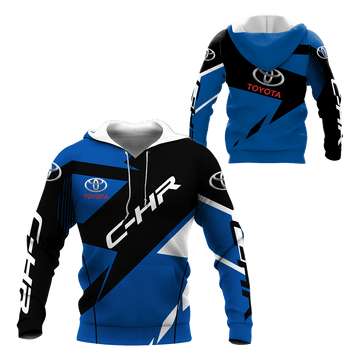 Toyota C-hr Shirt Fan Gift 864, Stylist Unisex 3d Hoodie Zip Hoodie