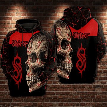 Slipknot Heavy Metal Band Skull 4 Fan Gift, Slipknot Heavy Metal Band Aop Hoodie