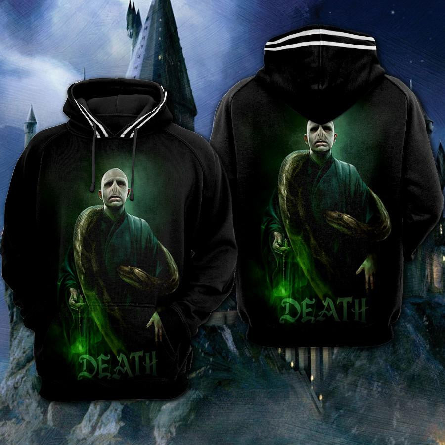 Harry Potter Lord Voldemort He Who Cannot Be Named All Over Print Hoodie