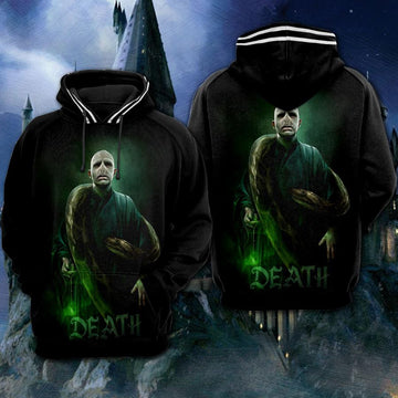 Harry Potter Lord Voldemort He Who Cannot Be Named All Over Print Hoodie