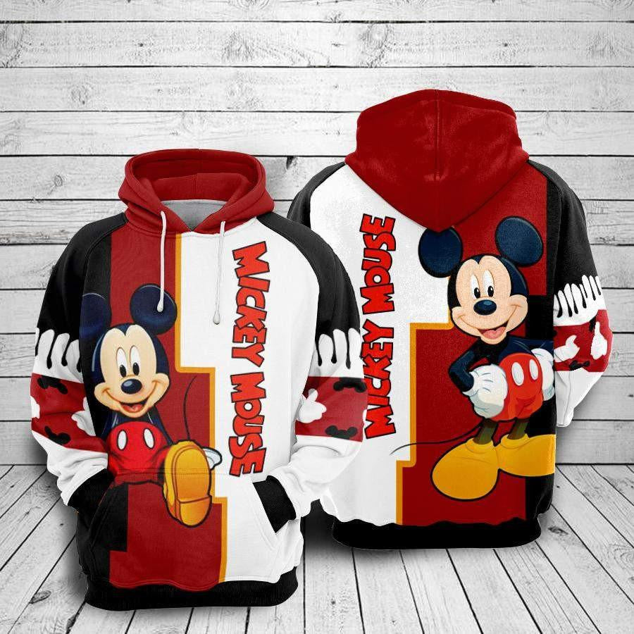 Mickey Mouse Disney, Mickey Ver 122 Aop Hoodie, Zip Hoodie