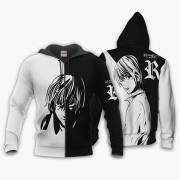 Death Note Light Yagami Anime 3k267 Fan Gift Stylist Unisex Cartoon 3d Hoodie Zip Hoodie