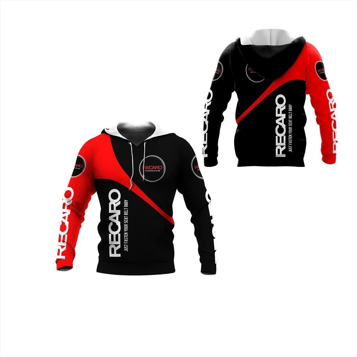 Recaro Shirt Fan Gift 174, Stylist Unisex 3d Hoodie Zip Hoodie