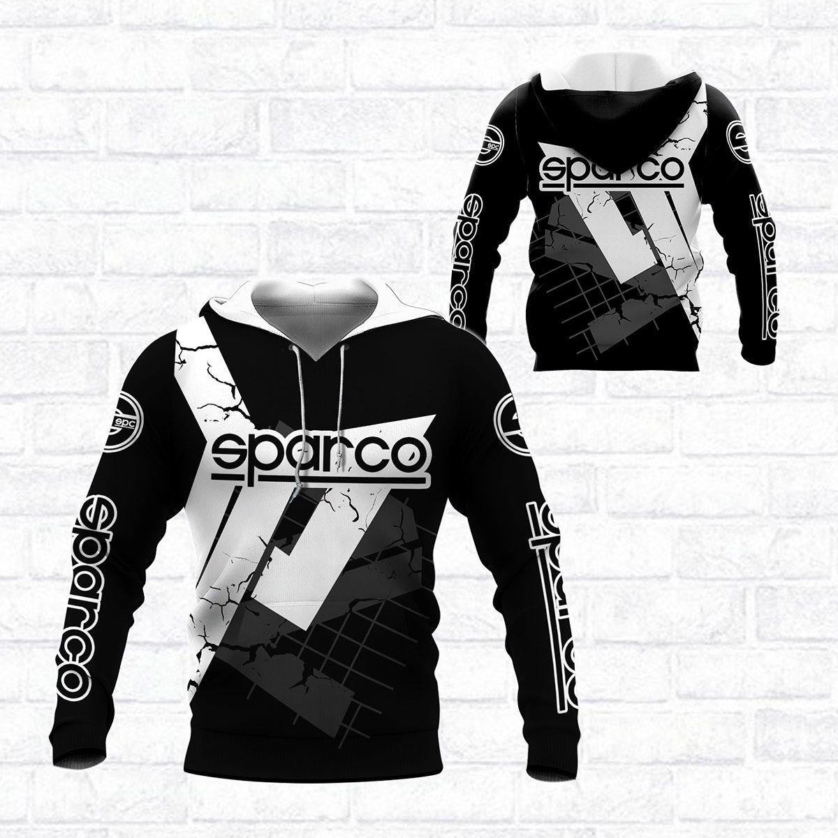 Sparco Shirt Fan Gift 335, Stylist Unisex 3d Hoodie Zip Hoodie