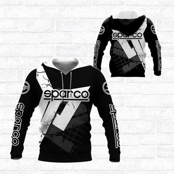 Sparco Shirt Fan Gift 335, Stylist Unisex 3d Hoodie Zip Hoodie