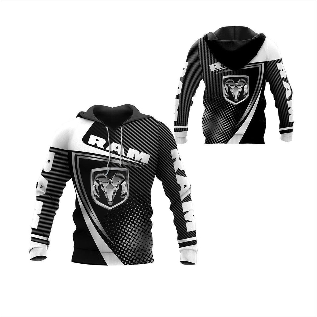 Dodge Ram Shirt Fan Gift 110, Stylist Unisex 3d Hoodie Zip Hoodie