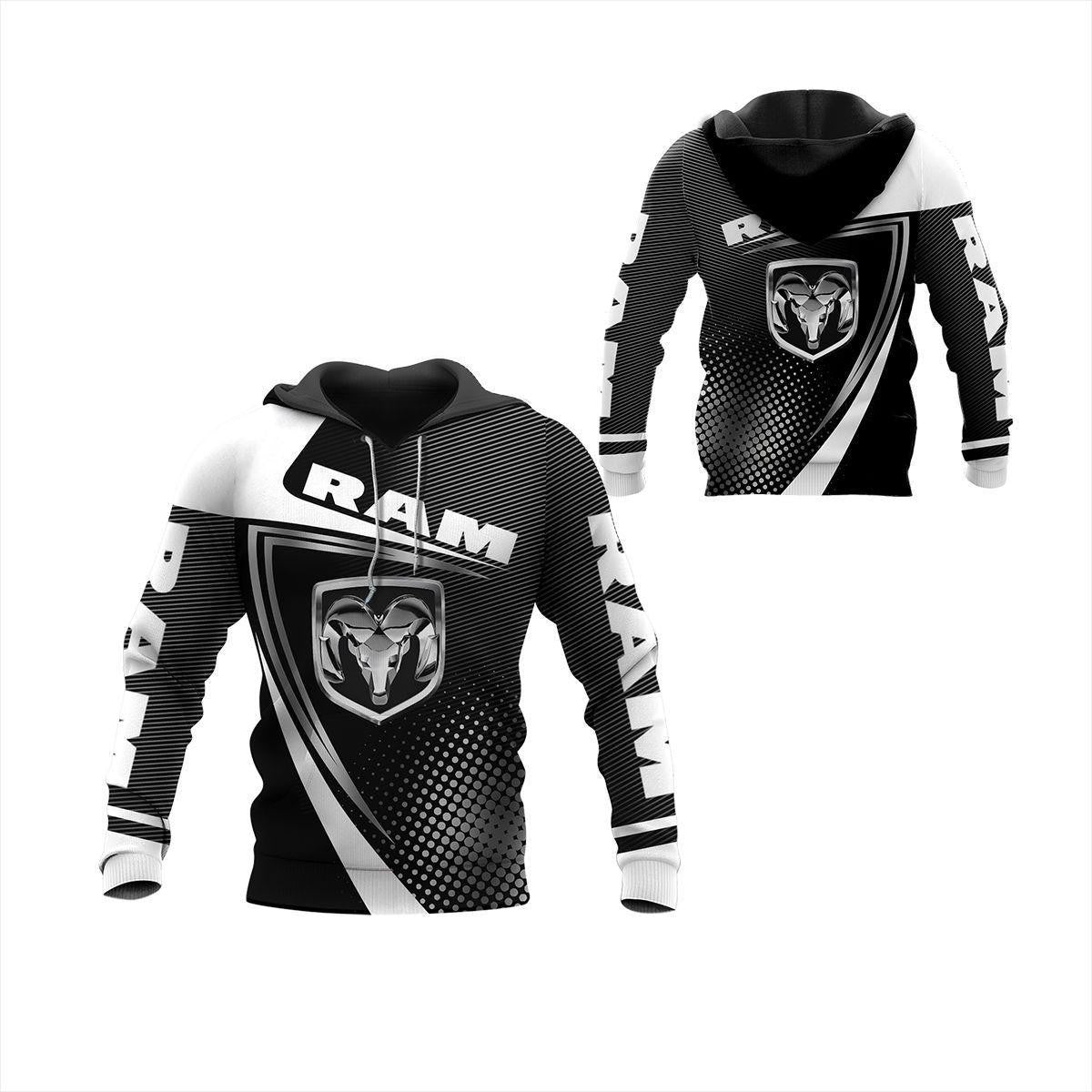 Dodge Ram Shirt Fan Gift 110, Stylist Unisex 3d Hoodie Zip Hoodie
