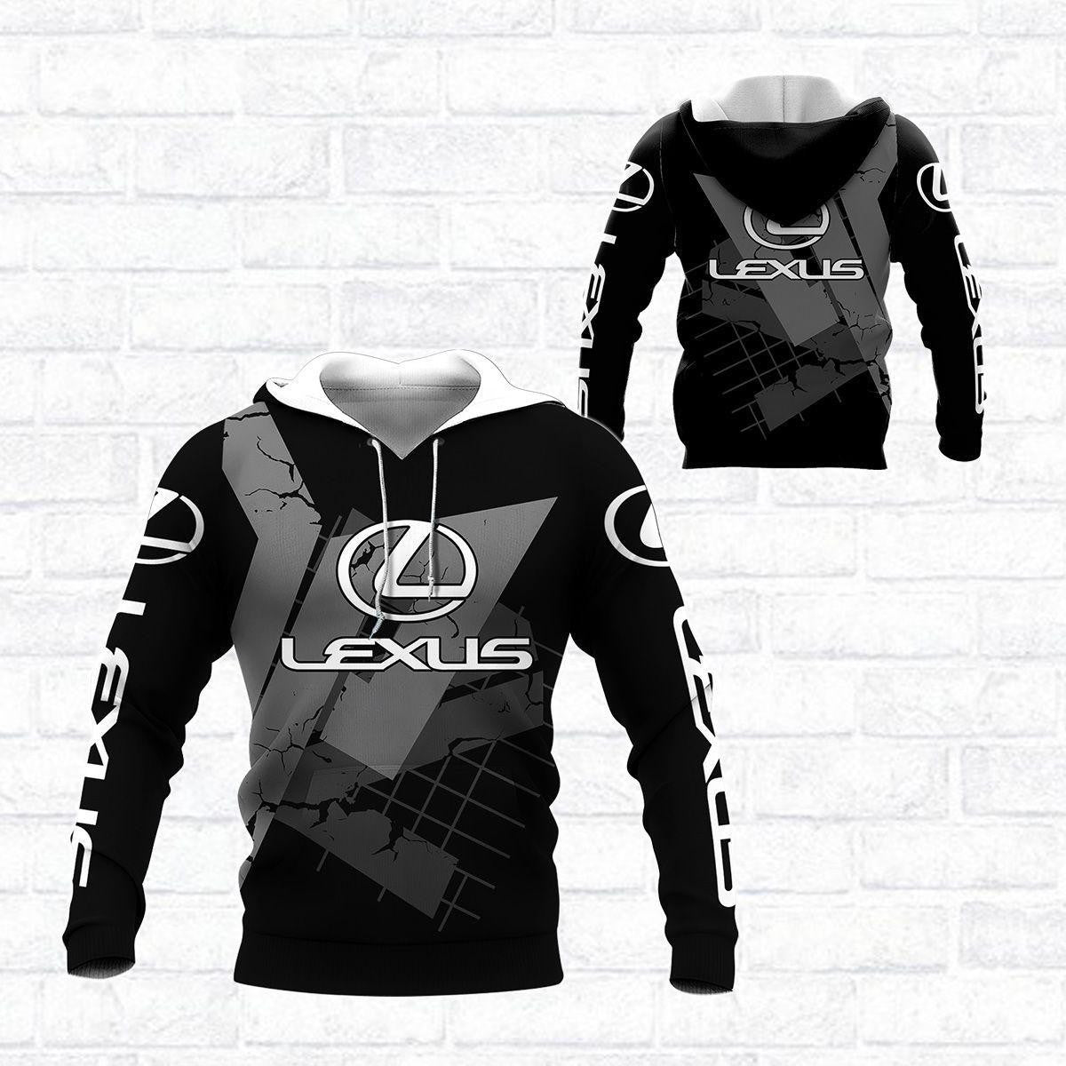 Lexus Shirt Fan Gift 483, Stylist Unisex 3d Hoodie Zip Hoodie