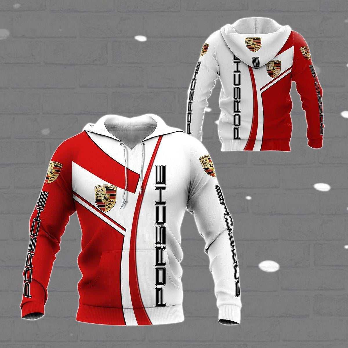 Porsche Shirt Fan Gift 369, Stylist Unisex 3d Hoodie Zip Hoodie