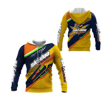 Ski-doo Racing Team 7k772 Fan Gift 3d Zip Hoodie Hoodie Ii0
