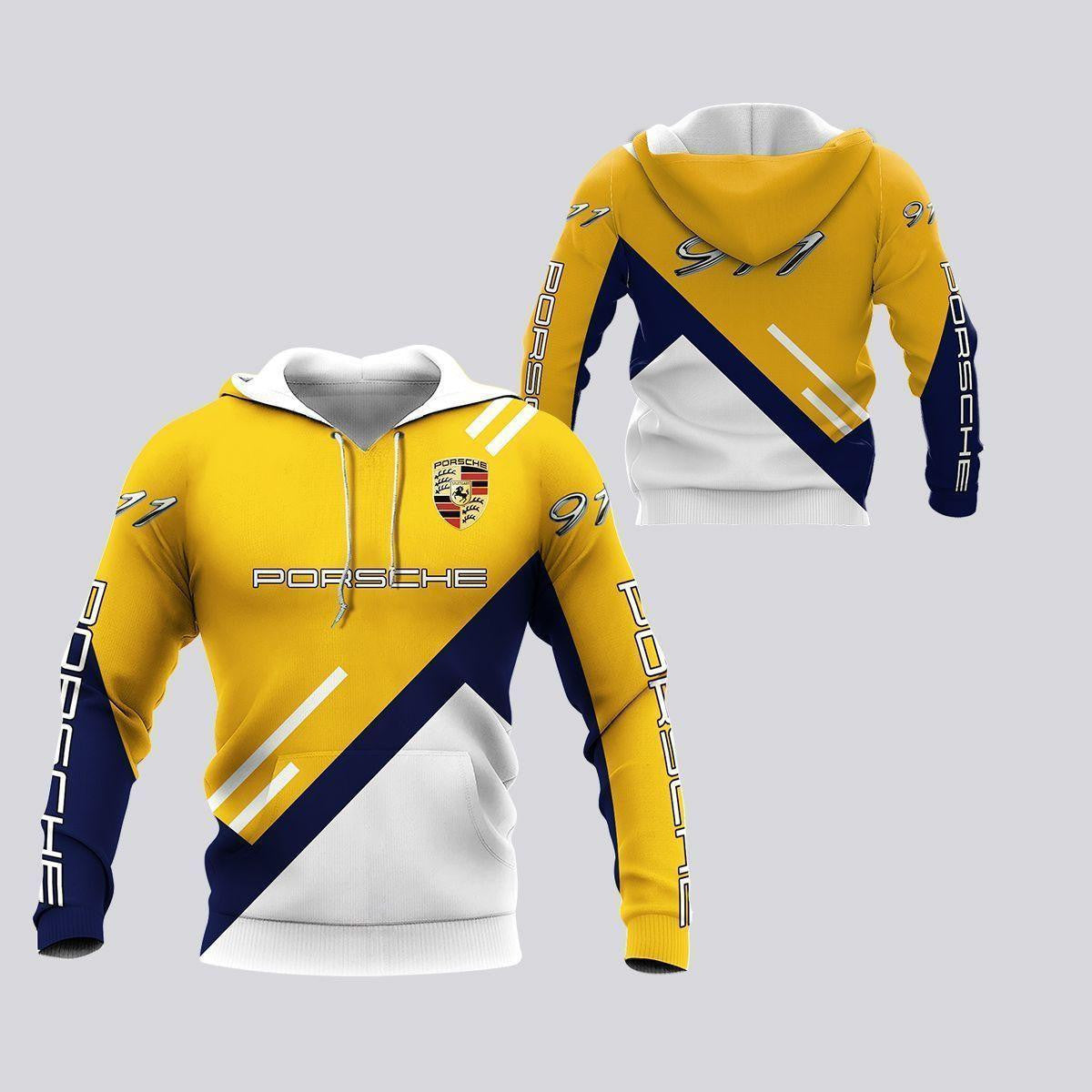 Porsche Shirt Fan Gift 1016, Stylist Unisex 3d Hoodie Zip Hoodie