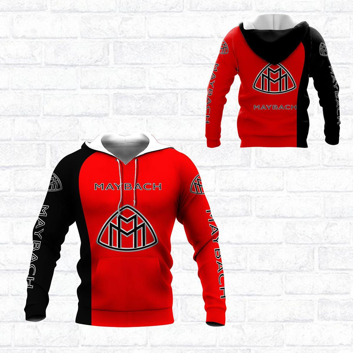 Maybach Shirt Fan Gift 1006, Stylist Unisex 3d Hoodie Zip Hoodie