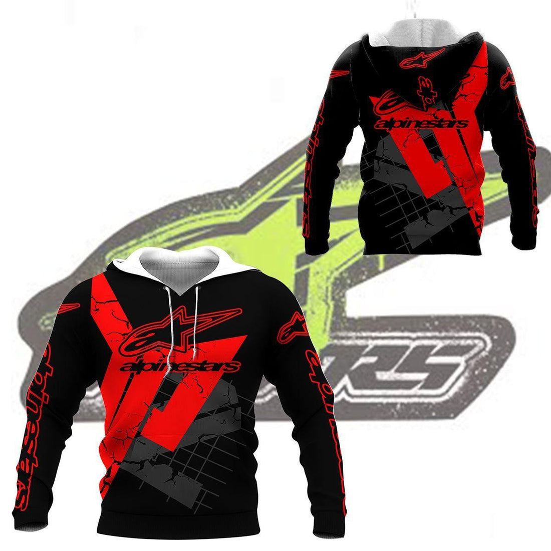 Alpinestars Shirt Fan Gift 197, Stylist Unisex 3d Hoodie Zip Hoodie