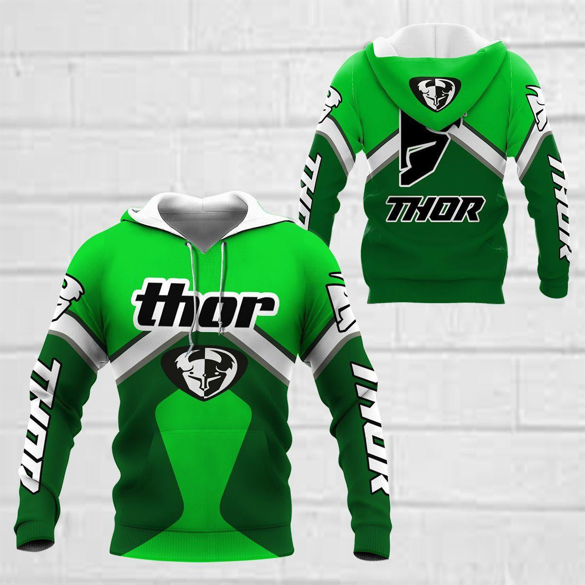 Thor Racing 8k57 Fan Gift 3d Zip Hoodie Hoodie Ii0