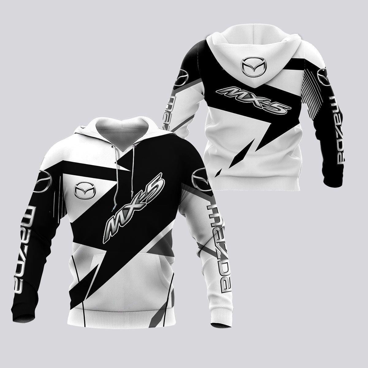Mazda Mx-5 Shirt Fan Gift 28, Stylist Unisex 3d Hoodie Zip Hoodie