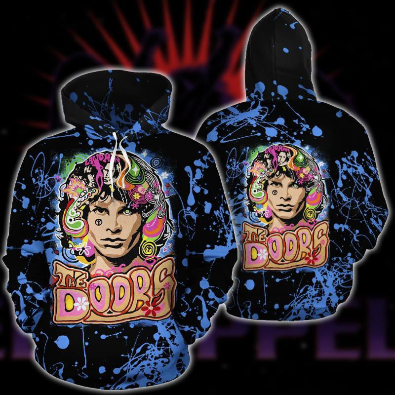 Jim Morrison The Doors Band All Over Print Hoodie