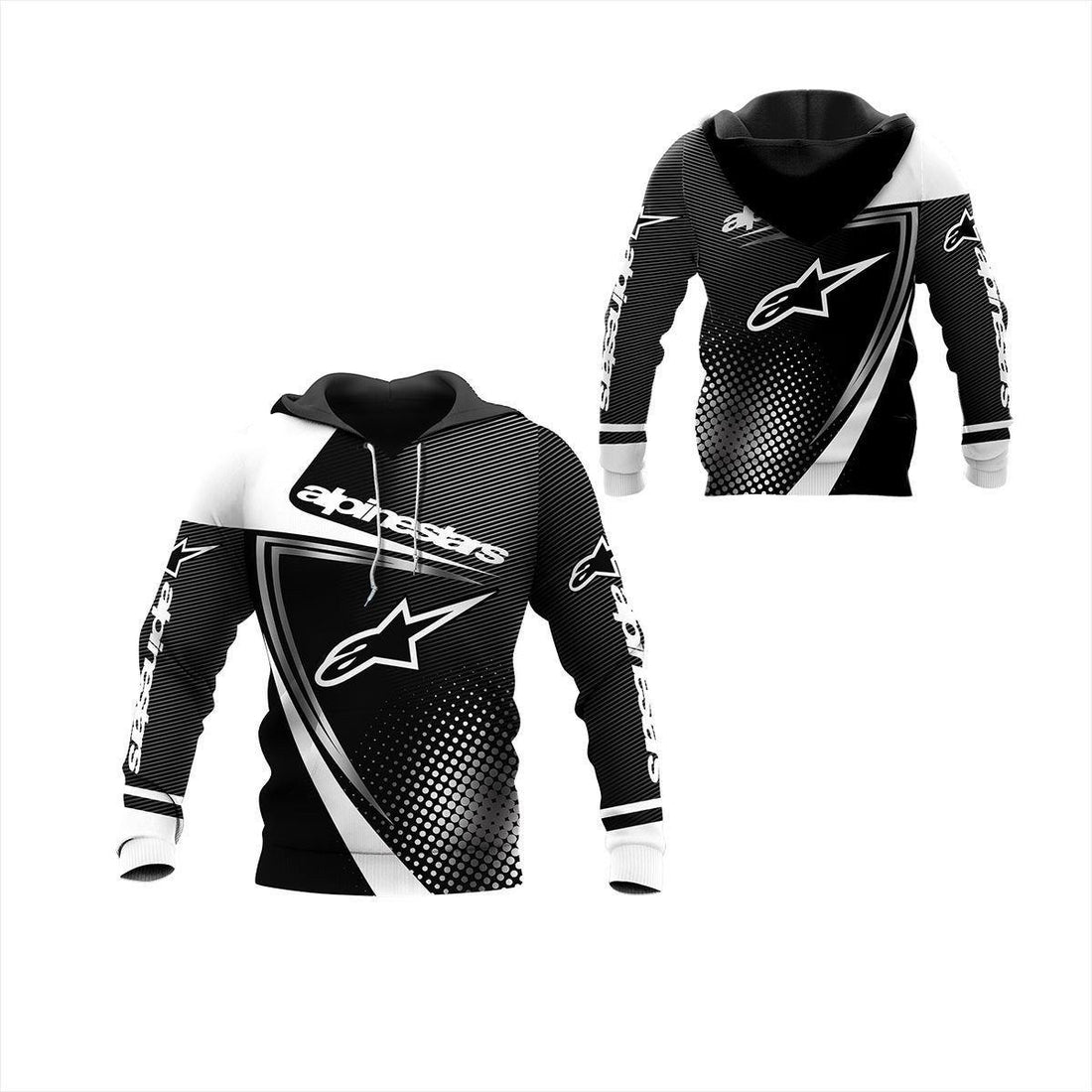 Alpinestars Shirt Fan Gift 108, Stylist Unisex 3d Hoodie Zip Hoodie