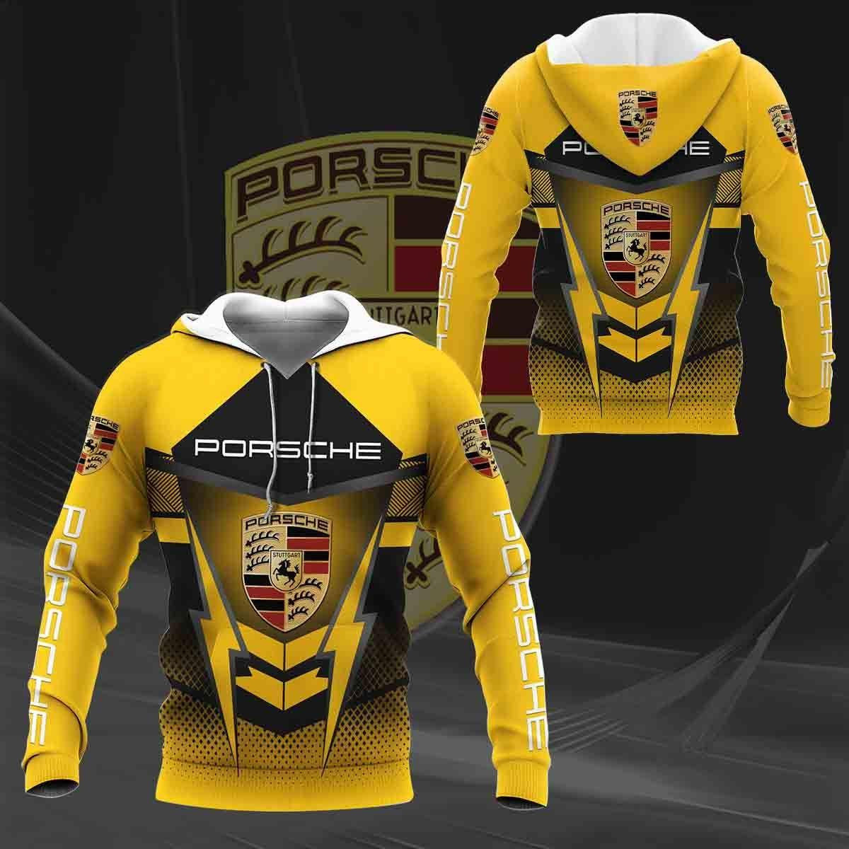 Porsche Shirt Fan Gift 281, Stylist Unisex 3d Hoodie Zip Hoodie