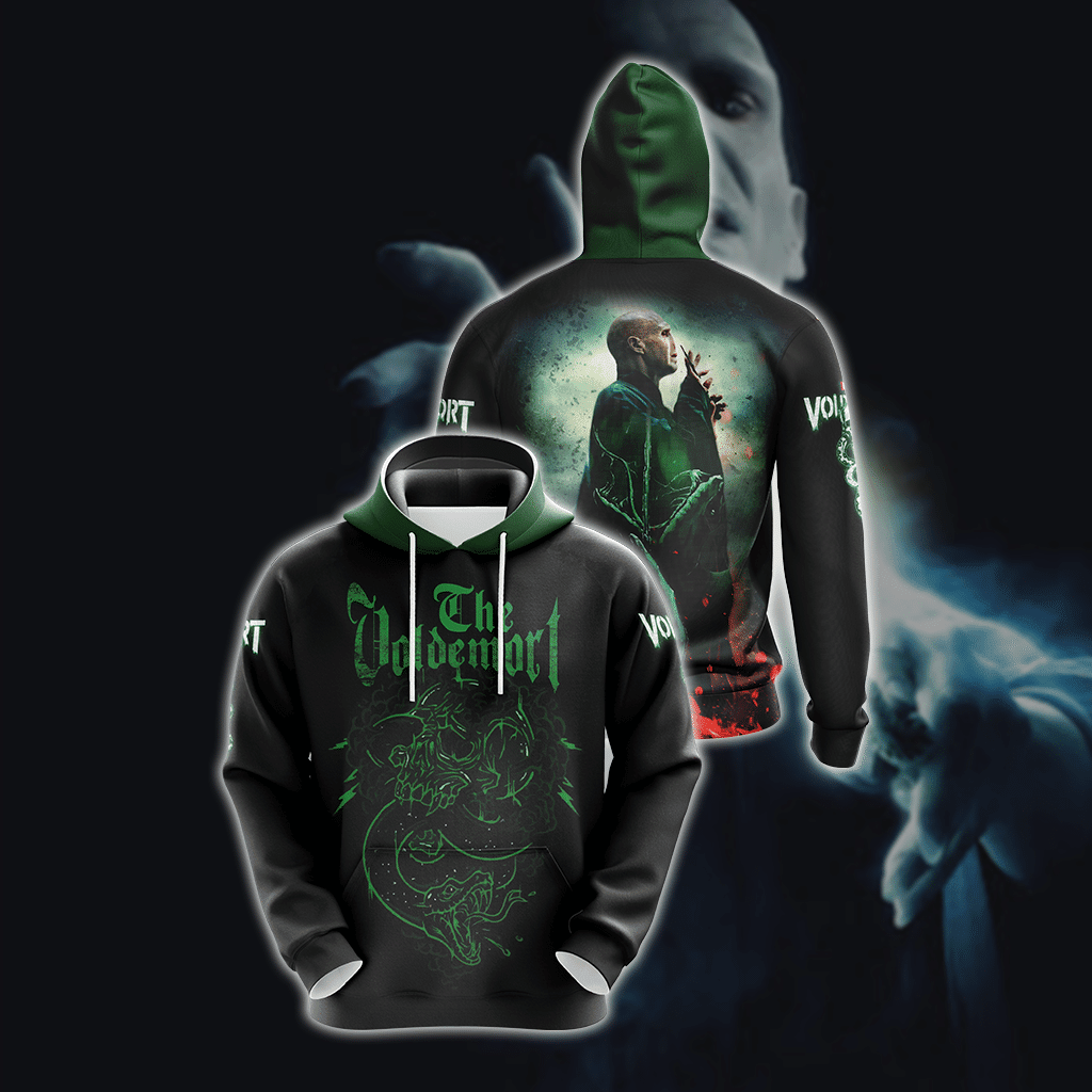 Harry Potter Voldemort Death Eater All Over Print Hoodie 36