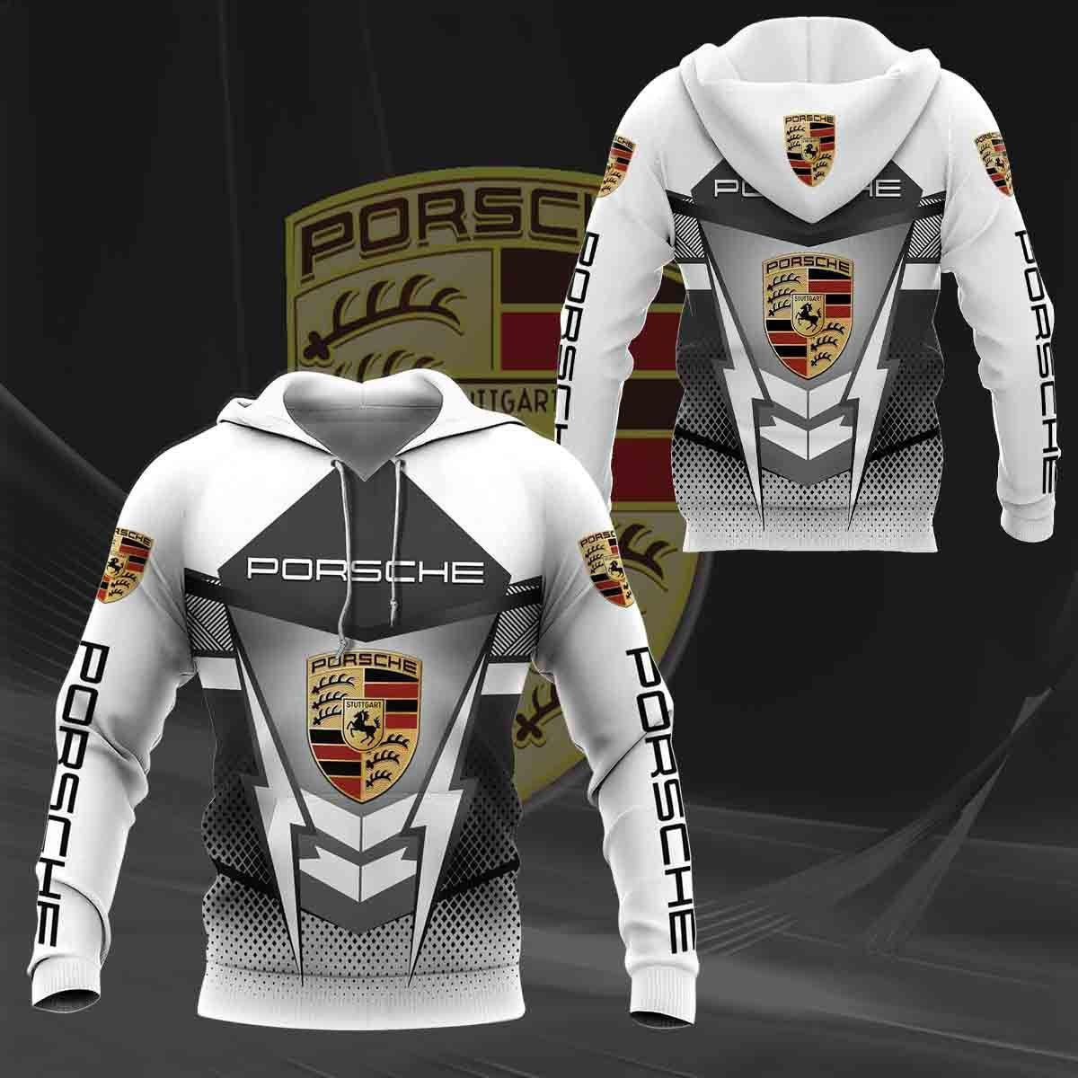 Porsche Shirt Fan Gift 285, Stylist Unisex 3d Hoodie Zip Hoodie
