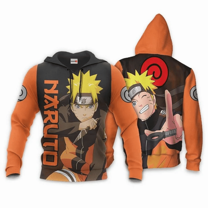 Characters Naruto Anime Manga For Men And Women 3d Hoodie Zip Hoodie