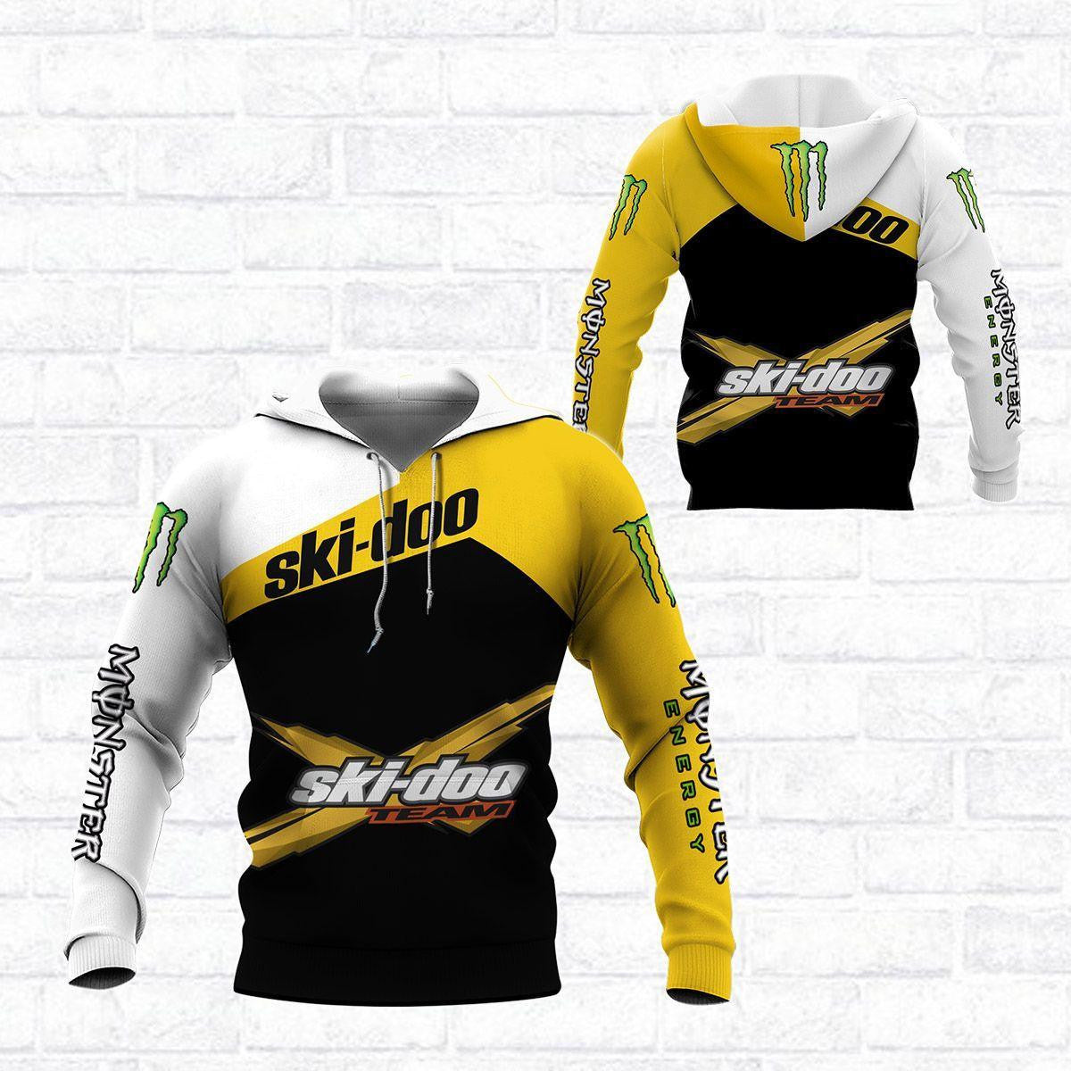 Ski-doo Racing Team 7k748 Fan Gift Zip Hoodie Hoodie Ii0