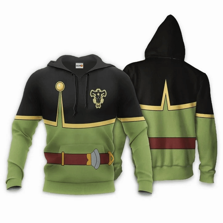 Black Bull Finral Roulacase Black Clover Anime Manga For Men And Women 3d Hoodie Zip Hoodie