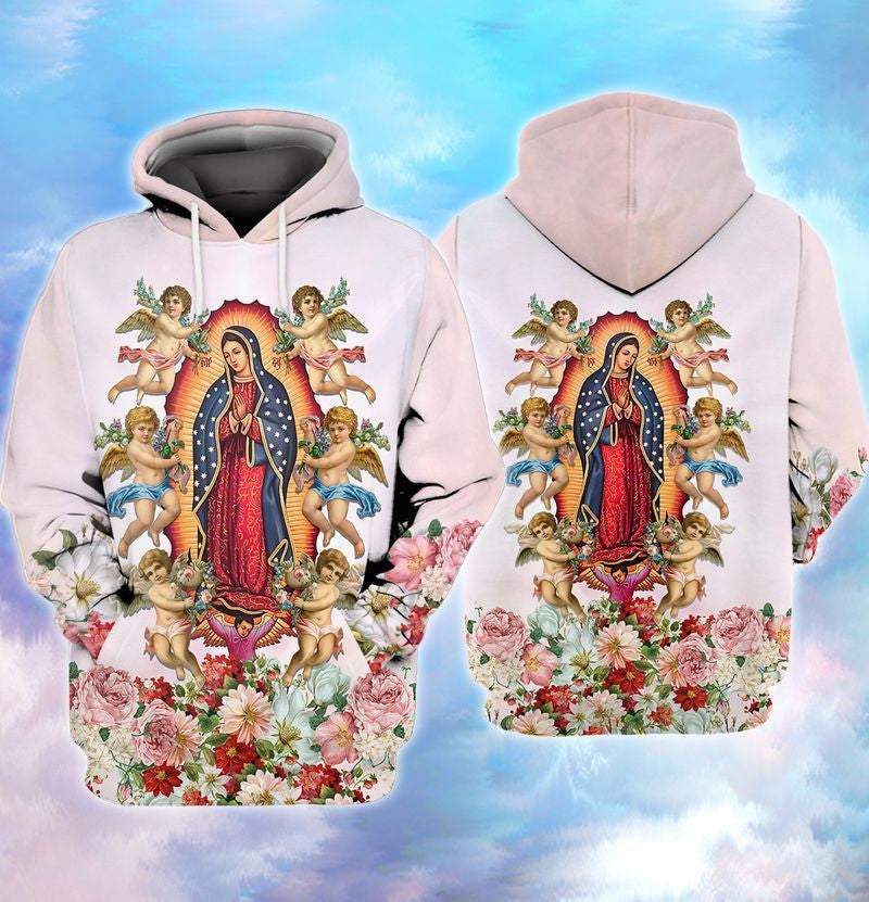 Our Lady Of Guadalupe For Men And Women 3d Hoodie Zip Hoodie