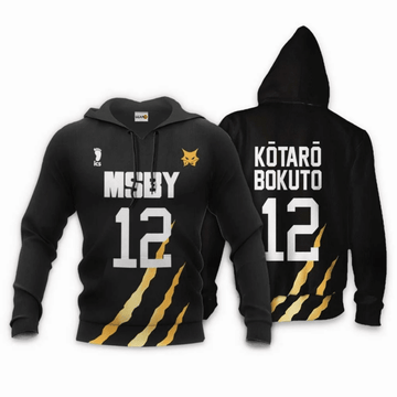 Msby Kotaro Bokuto Anime Manga 12 Haikyuu Ss1 For Men And Women 3d Hoodie Zip Hoodie