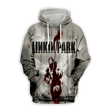Newest Fashion Women/men's 3d Print Linkin Park Hoodies/hooded Sweatshirts E07