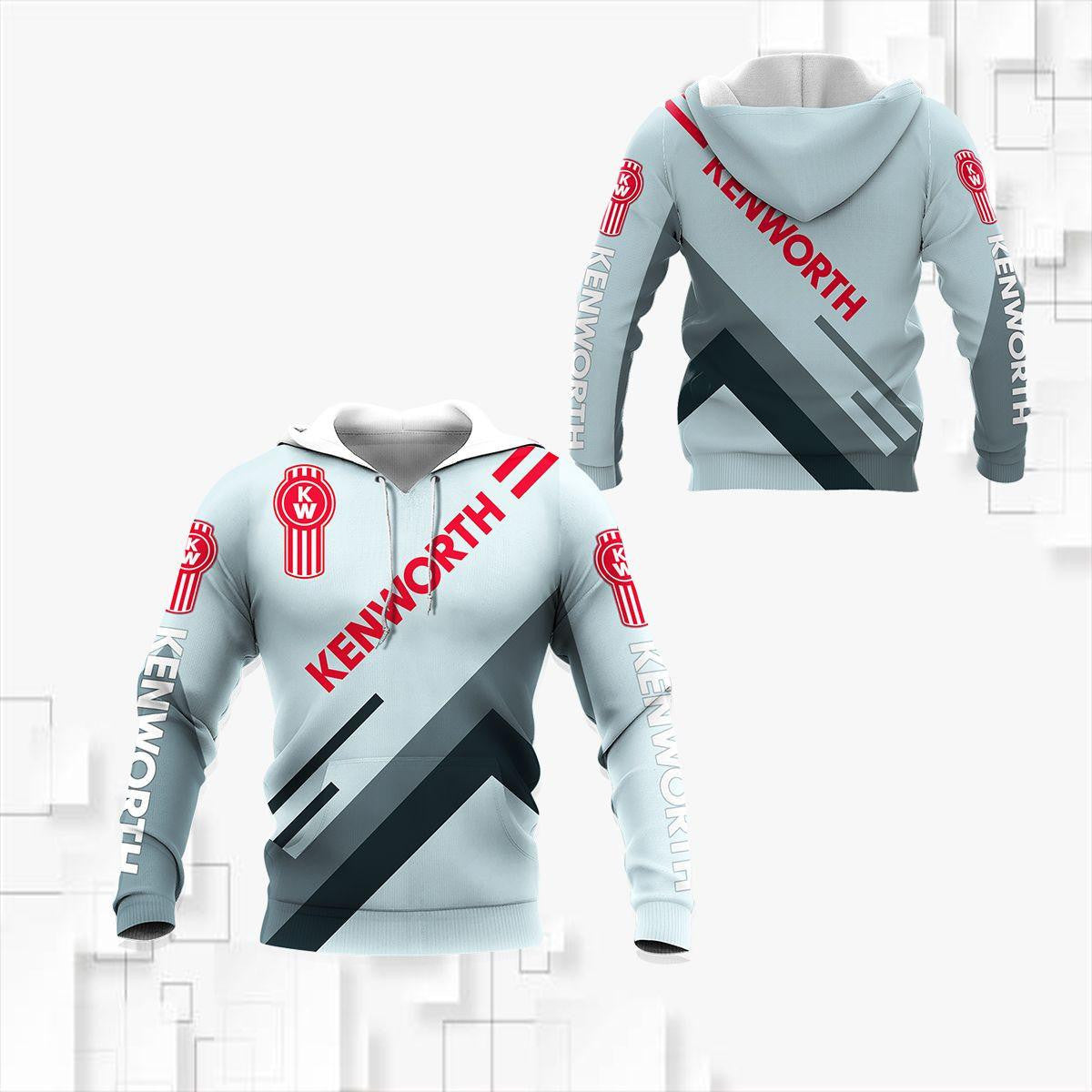 Kenworth Trucks Racing Team 7k883 Fan Gift 3d Zip Hoodie Hoodie Ii0