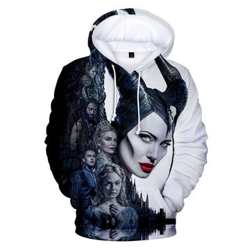 Maleficent Mistress Of Evil Over Print 3d Hoodie Zip Hoodie